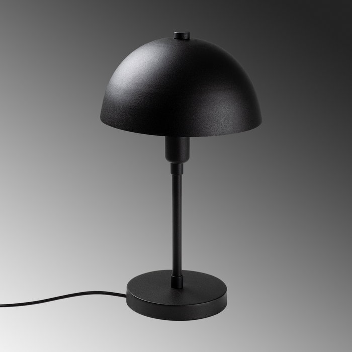 Opviq Togg - 14807 Lámpara de Mesa Metálica Negra